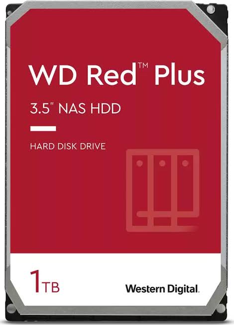 Disco WD Red Plus 1TB, 4TB, 6TB, 8TB